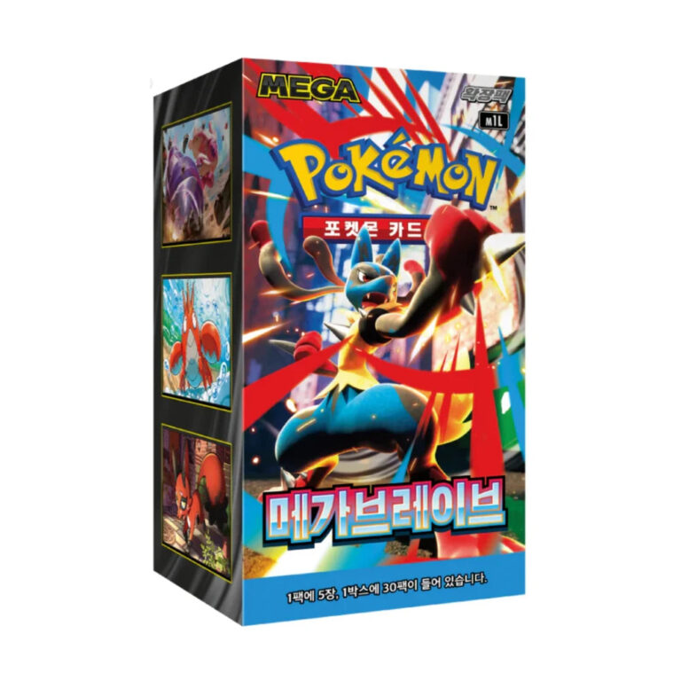 Pokémon Mega Brave – Display Koreanisch – Produktabbildung