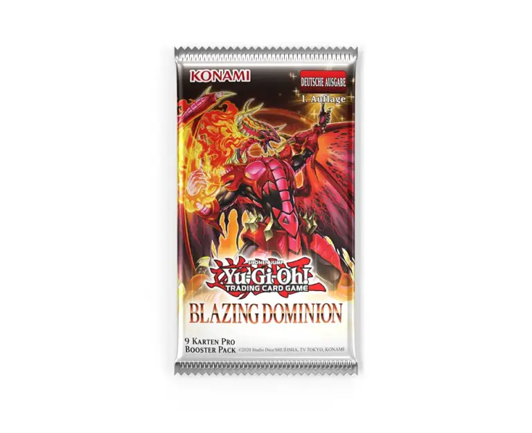 Yu-Gi-Oh! – Blazing Dominion, Booster (Deutsch)
