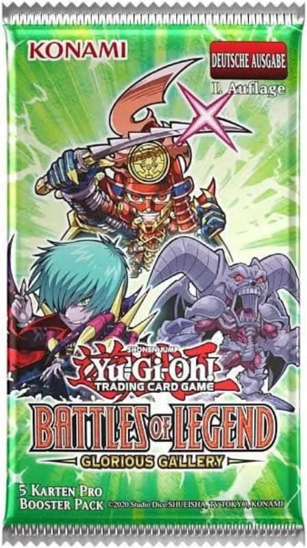 Yu-Gi-Oh! – Battles of Legend: Glorious Gallery, Booster (Deutsch)