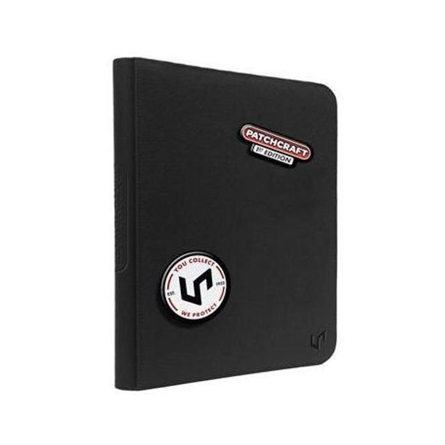 Ultra PRO Pokemon – Patchcraft, 9-Pocket-Zip-Binder, Schwarz
