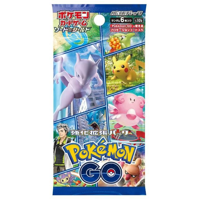 Pokemon – Pokemon GO, Booster mit 6 Karten (Japanisch)