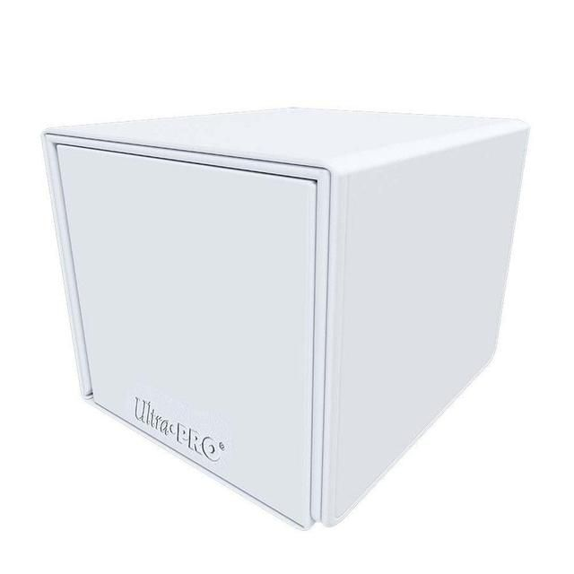 Ultra PRO Vivid Alcove Edge: White – Premium Deckbox