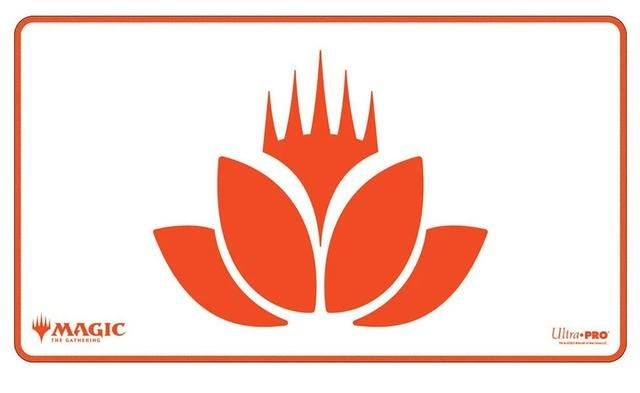 Ultra PRO – Mana 8 – Stitched Spielmatte – Lotus für Magic: The Gathering