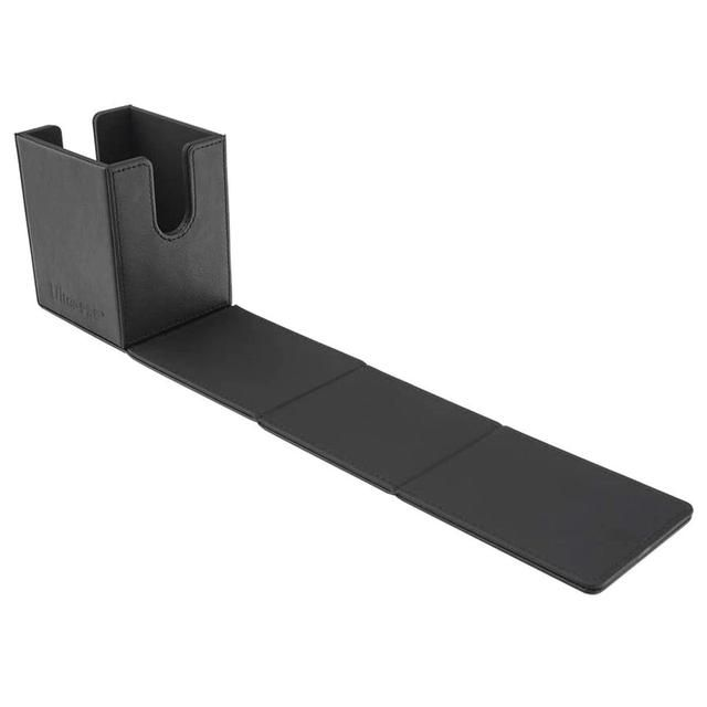 Ultra PRO Vivid – Alcove Flip Deckbox, Schwarz