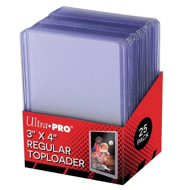 Ultra PRO – Regular Toploader 3 × 4 Zoll, 25 Stück