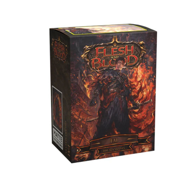 Dragon Shield Flesh and Blood – Fai, 100 Matte-Art-Kartenhüllen