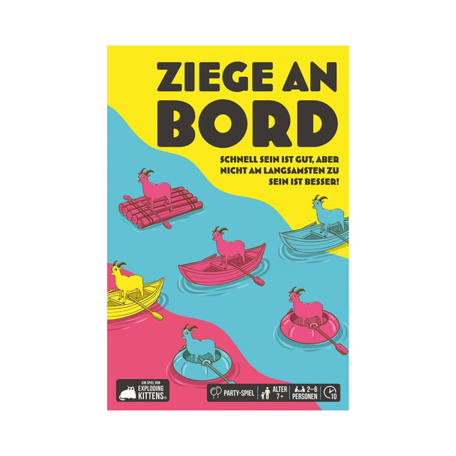Exploding Kittens: Ziege an Bord (Deutsch)