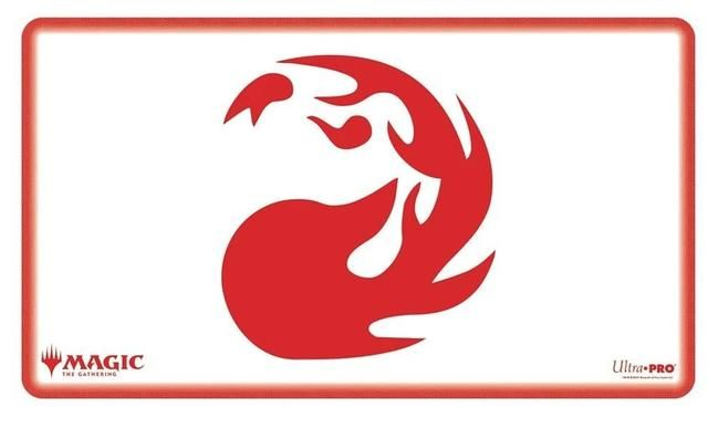 Ultra PRO Mana 8 – Stitched Edge Spielmatte – Mountain für Magic: The Gathering
