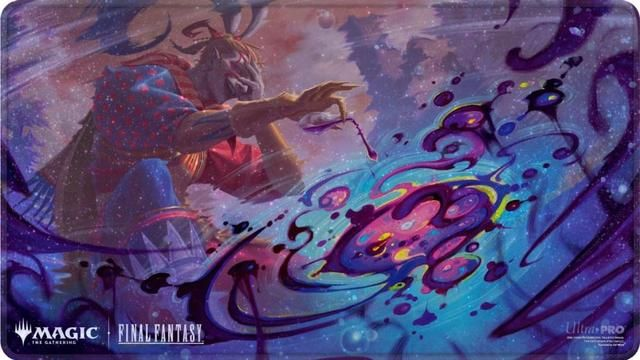 Ultra PRO Magic: The Gathering – Final Fantasy: Poison the Waters, Holofoil-Spielmatte