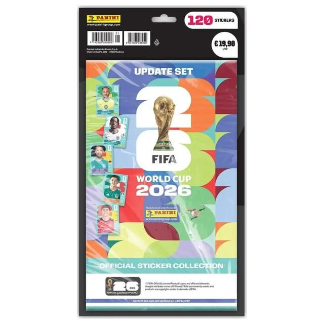 Panini FIFA World Cup 2026 Sticker-Sammlung Update Set