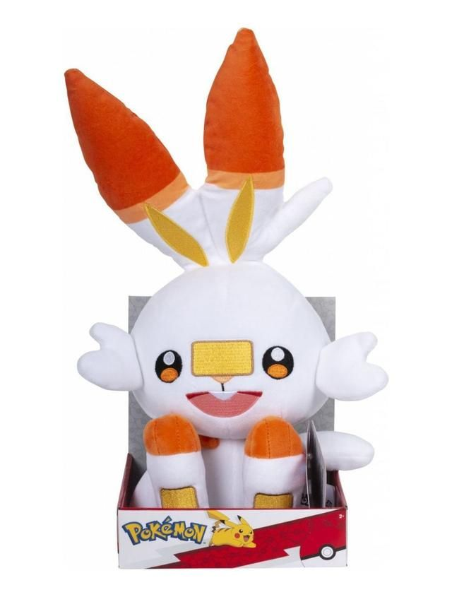 Pokemon – Hopplo, Plüschfigur 12 Zoll