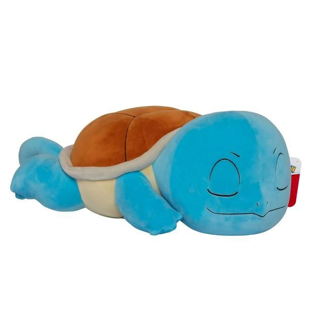 Jazwares Pokemon – Schlafendes Schiggy, Plüschfigur 45 cm
