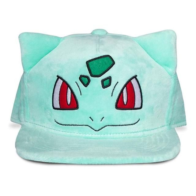 Difuzed Pokemon – Bisasam Plüsch-Snapback-Cap