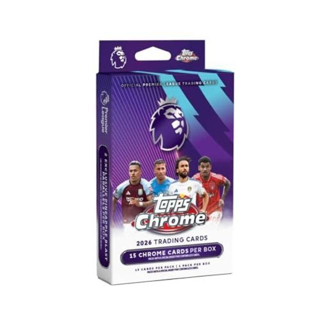 Topps Chrome Premier League 2026 – Hanger Box