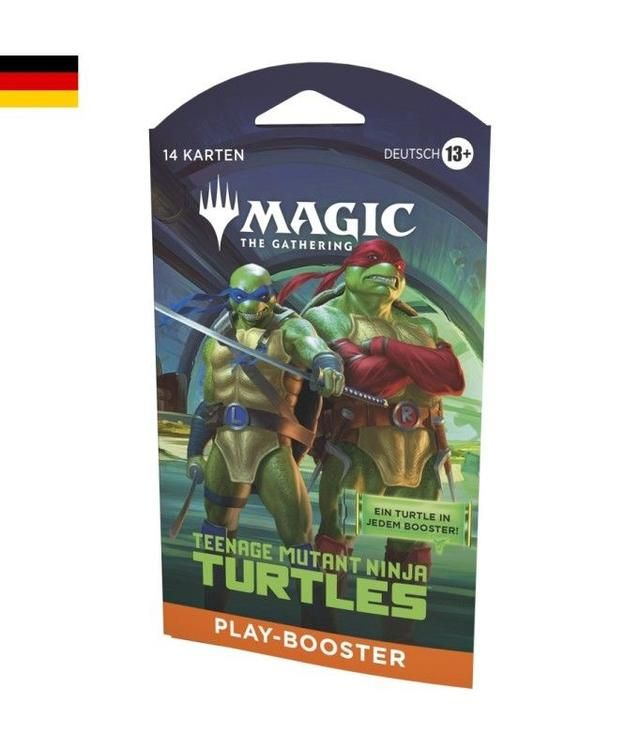 Magic: The Gathering – Teenage Mutant Ninja Turtles Play Booster unter Blister (Deutsch)
