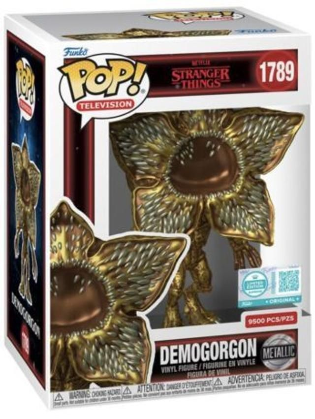 Funko Pop! Stranger Things – Demogorgon Gold, Nr. 1789, Limited Edition