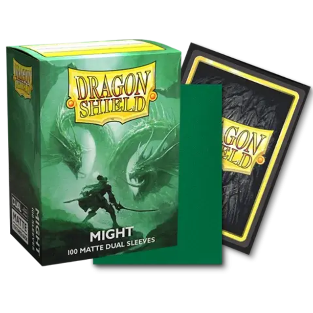Dragon Shield Dual Matte Might – 100 Kartenhüllen