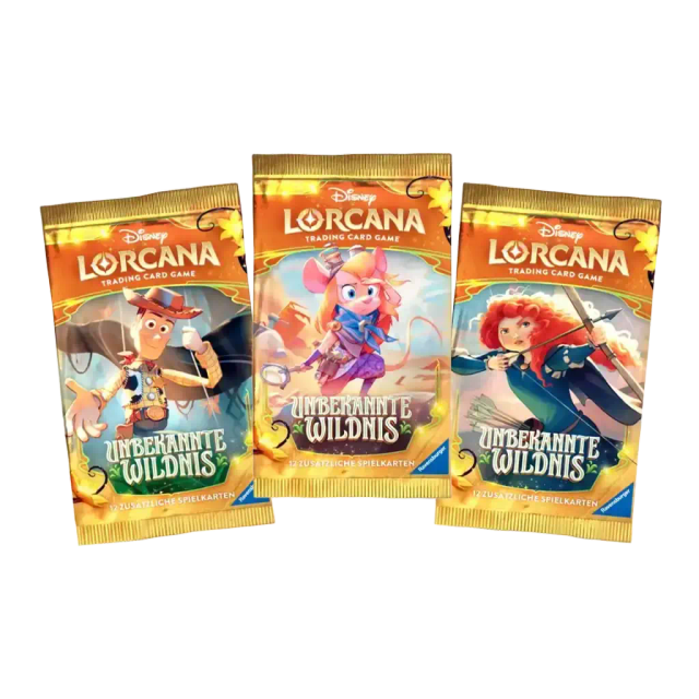 Disney Lorcana TCG – Booster: Unbekannte Wildnis (Deutsch)