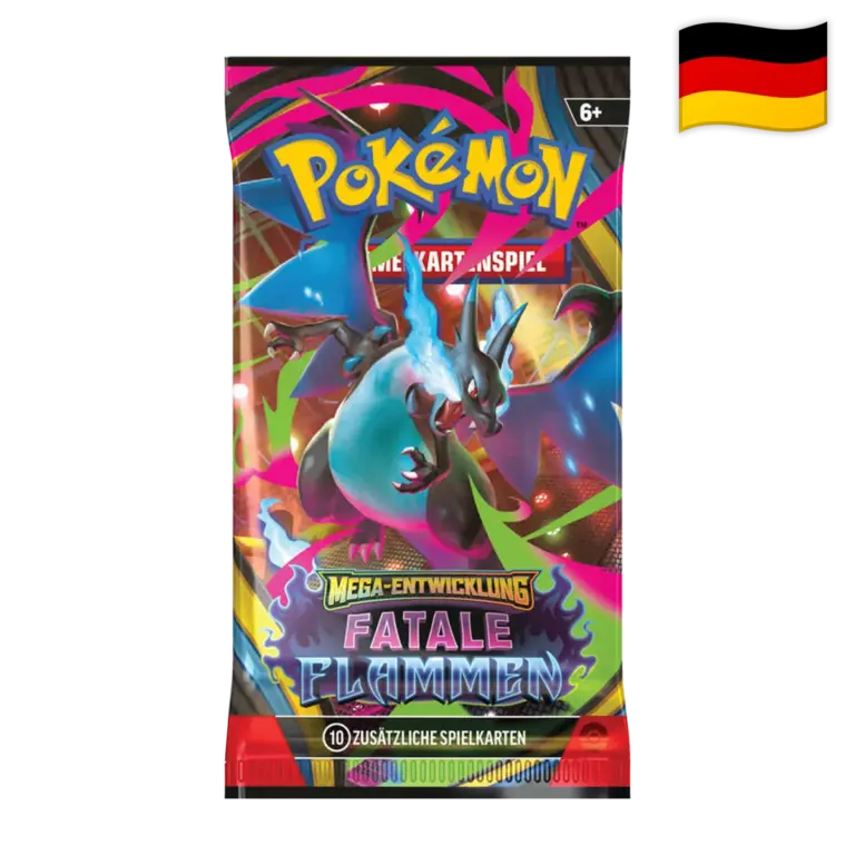 Pokemon – Mega-Entwicklung: Fatale Flammen, Booster (Deutsch)