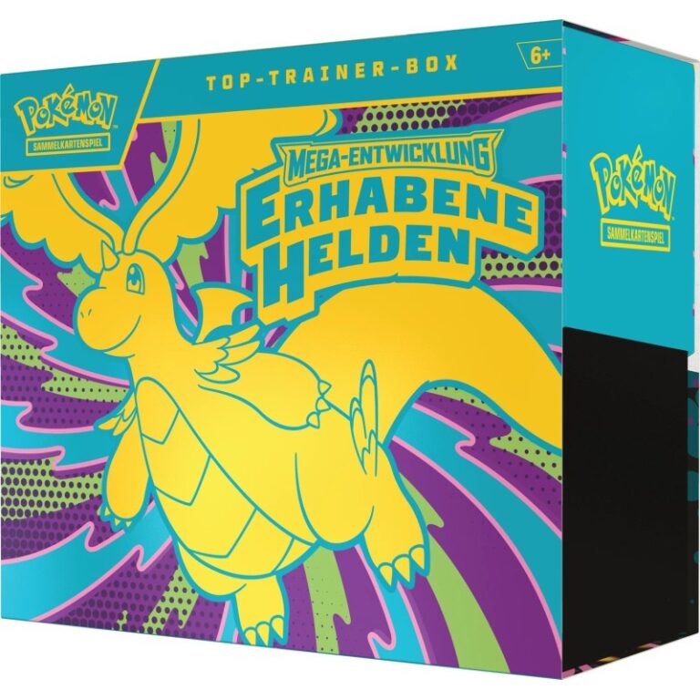 Pokemon – Erhabene Helden ME02.5, Top-Trainer-Box (Deutsch)